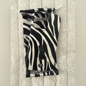 Loopy Zebra Print Phone Case